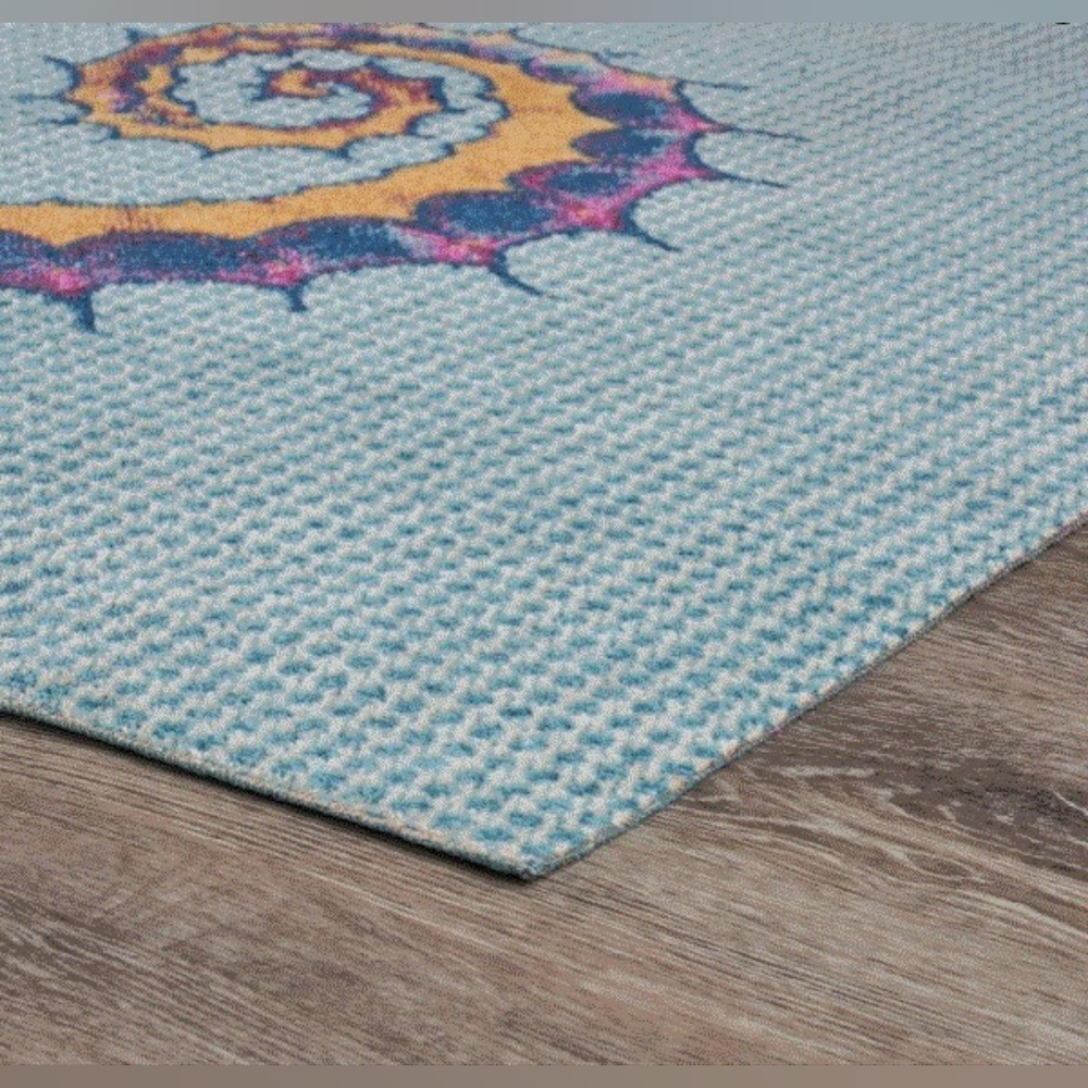 Tropical Seahorse Rug Multi Colored Indoor/Outdoor - Picture 2 of 5